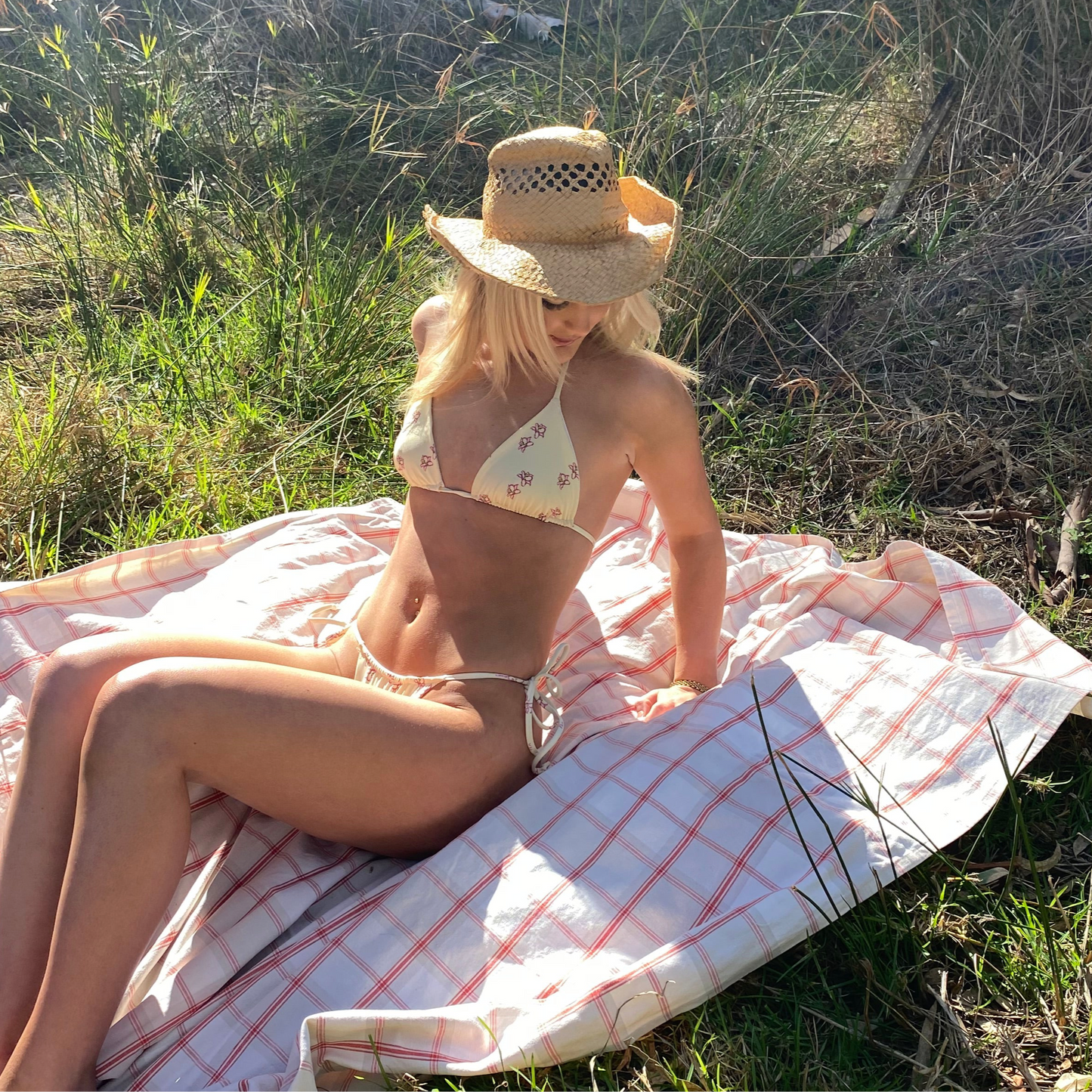 Butter Cream Bikini Set